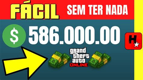 GTA V Online Como Ganhar Dinheiro Facil 586 Mil E Ficar Rico YouTube