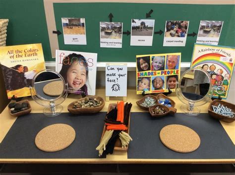 Exploring Self Portraits And Transient Art With Loose Parts Play