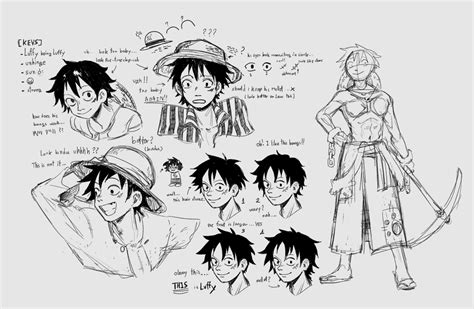 Rise With The Moon ☾ • Tries To Figure Out How To Draw Luffy Again