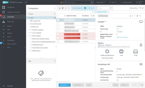 Vista previa del ordenador ESET PROTECT On Prem 11 0 Ayuda en línea