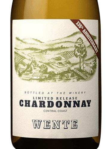 2020 Wente Vineyards 135th Anniversary Limited Release Chardonnay