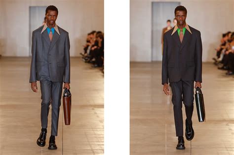 For Prada Fall 2023 Men's, it was all about the clothes