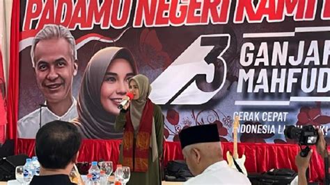 Siti Atikoh Blak Blakan Alasan Ikut Safari Politik Menangkan Ganjar Di