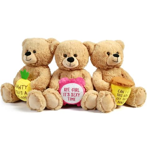 Lotfancy Teddy Bear Stuffed Animal 12 In Stuffed Animal 49 Off