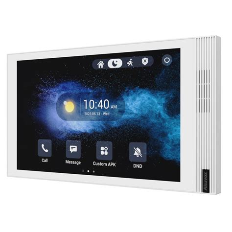 Akuvox Ak S W White Android Monitor For Video Intercom System