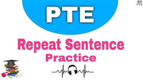 PTE Repeat Sentence Practice Repeated YouTube