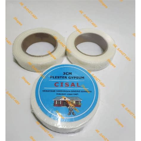 Jual Lem Lakban Gipsum 3cm 5cm Kain Kasa Fiber Gypsum FiberTape 3