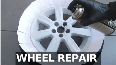 How To Repair And Restore Wheels With Curb Rash And Scratches Youtube