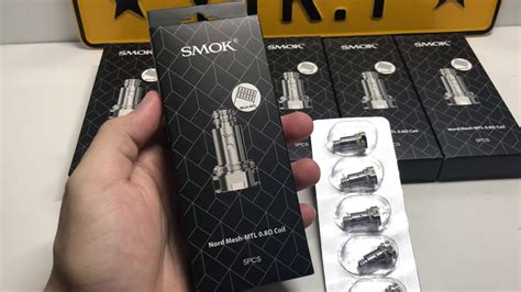 Smok Nord Occ 0 8 Ohm Mesh MTL Coil YouTube