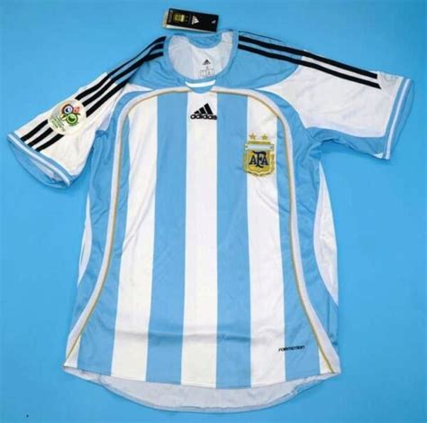 Argentina Retro Soccer Jersey World Cup 2006