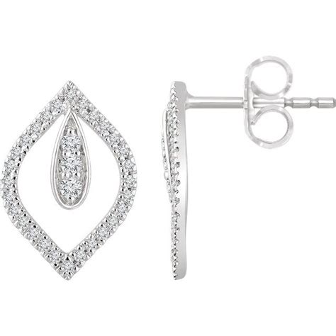 Teardrop Diamond Earrings | Diamond Stud Earrings | Valeria FJ Dallas