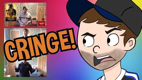 Reacting To My Old Cringey Videos Youtube