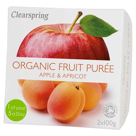 Clearspring Organic Apple Apricot Dessert HelloSupermarket