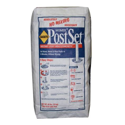 Nomix Instant Post Hole Concrete | Blain's Farm & Fleet