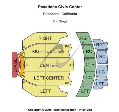 Civic Auditorium Seating Chart