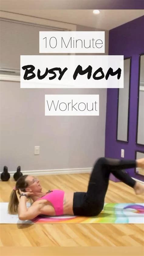 Mom Workout For Busy Days Workout Videos Busy Mom Workout Workout