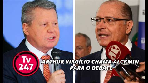 Arthur Virgílio chama Alckmin para o debate YouTube