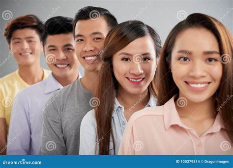 Young Asian people stock photo. Image of together, group - 100379814