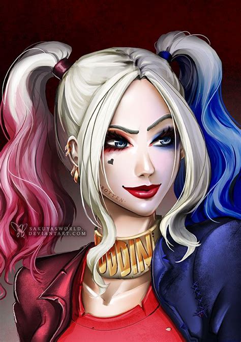 Commission Sample Harley Quinn Ss By Sakuyasworld Quin Harley Harley