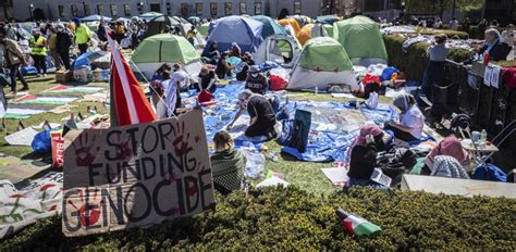 Las Protestas Por Gaza Se Extienden En Las Universidades De Ee Uu A