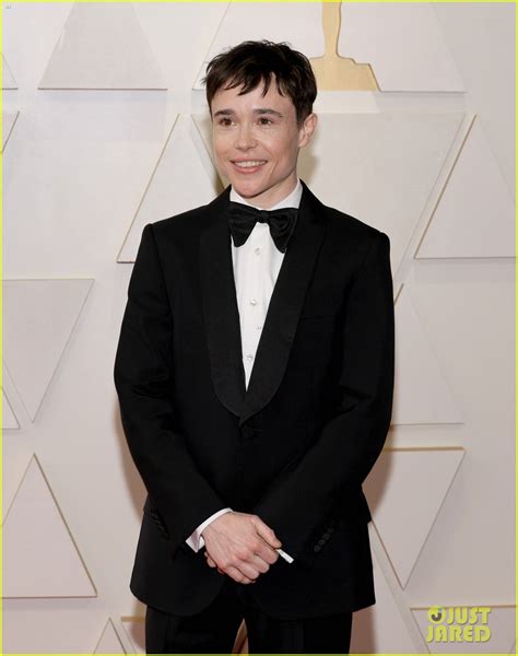 Elliot Page Looks Sharp in Gucci Tux at Oscars 2022: Photo 4734458 ...