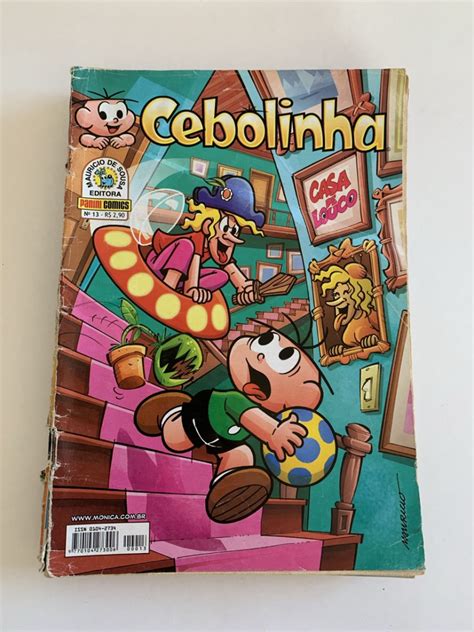 CONJUNTO 4 GIBIS DO CEBOLINHA EDIÇÕES n 13 49 91 e 96 PANINI