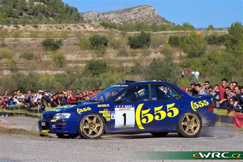 Colin Mcrae − Derek Ringer − Subaru Impreza 555 − Rallye Catalunya