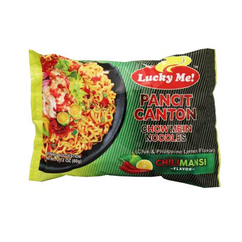 Pancit Canton Chilimansi Pkg Golden Fortune 長年大富公司 Asian Food