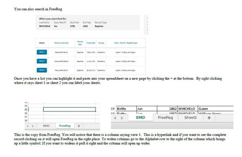 Using spreadsheets in Family History - LFHHS Chorley Branch