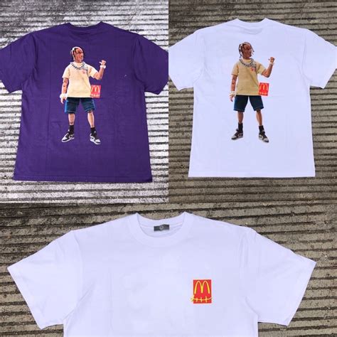 Cactus Jack X Mcdonalds Cactus Jack X Mcdo Figures Serie Tee Shirt