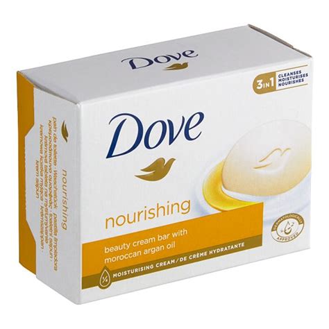 Dove Nourishing Beauty Cream Bar With Moroccan Argan Oil 90g Sugari