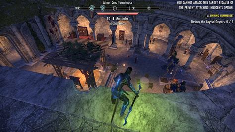 Eso Secret Getting On Top Of Alinor In Summerset Youtube