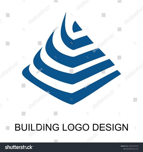 Building Vector Logo Graphic Design Stock Vector (Royalty Free ...