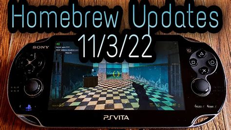 Ps Vita Homebrew Updates 11 3 22 YouTube