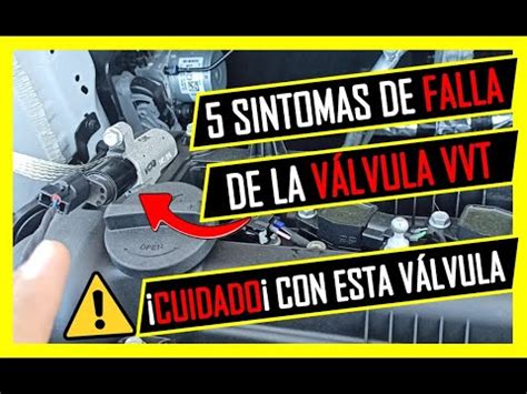 5 SÍNTOMAS De La VÁLVULA VVT Dañada o Fallando ASI FALLA Tu CARRO