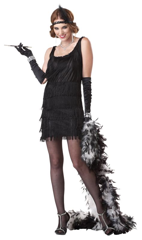 Ladies Fashion Flapper 1920s Fancy Dress Womens Great Gatsby Costume