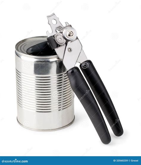 Opening Tin Can Royalty Free Stock Images Image