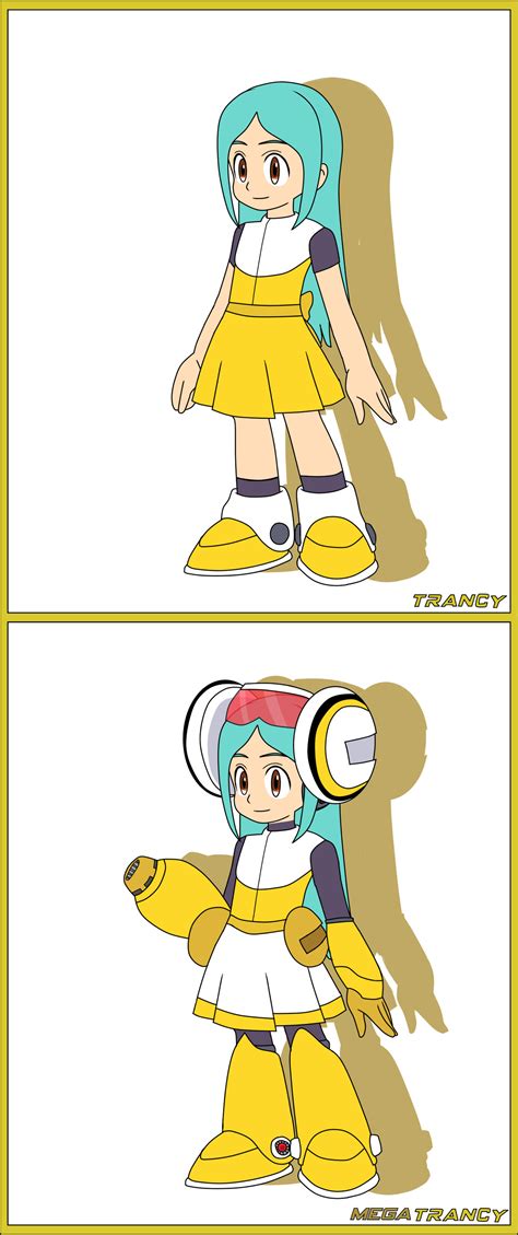 Trancy And Megatrancy Megaman 11 Art Style By Bryanzerou On Deviantart