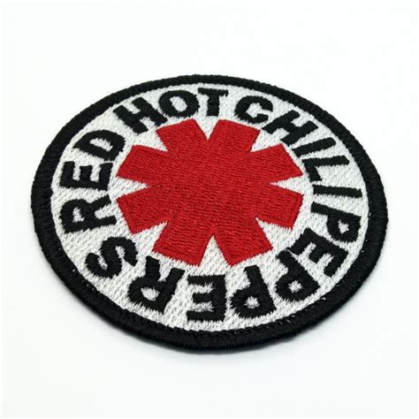Red Hot Chili Peppers Parche Bordado Logo Mustaf Bordaditos