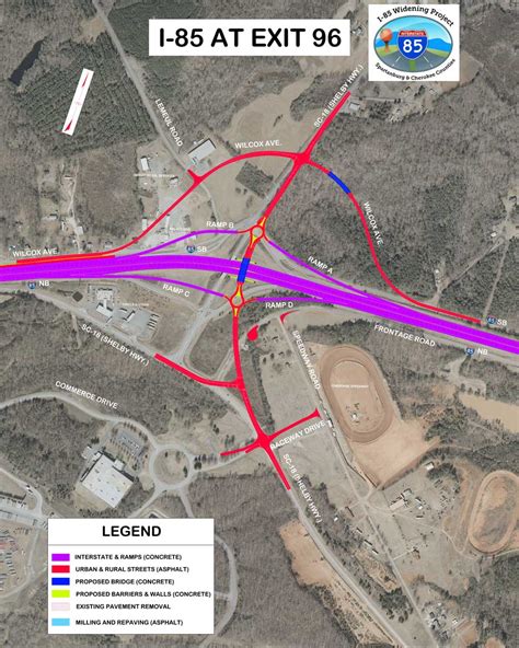 Scdot I Widening Project Interchanges