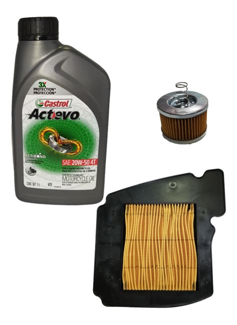 Kit Mantencion Yamaha Fz Carburada Castrol W Cuotas Sin Inter S