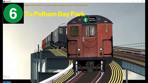 Openbve Throwback Train To Pelham Bay Park Tomc Youtube