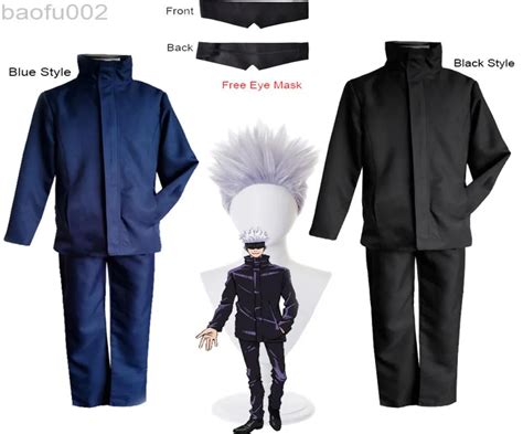 Anime Gojo Satoru Come Jujutsu Kaisen Uniform Sets Satoru Gojo