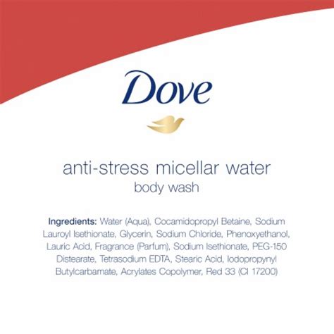 Dove Micellar Anti Stress Body Wash 22 Fl Oz Kroger