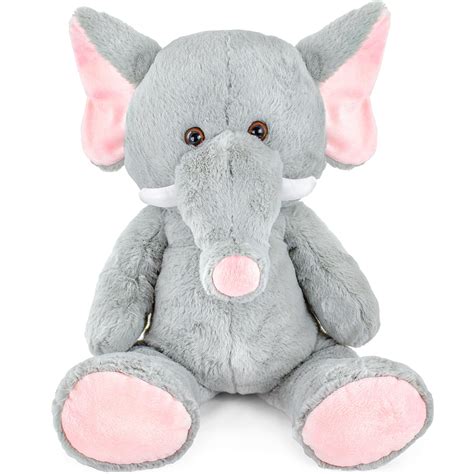 Stuffed Animals And Plush Toys Super Soft Plush Elephant Stuffed Animal