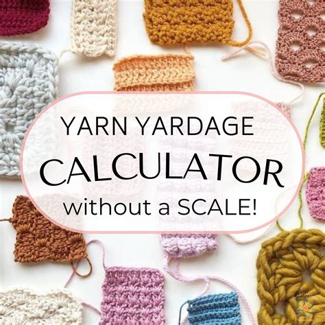 How To Calculate Yarn Yardage Without A Scale Stardust Gold Crochet