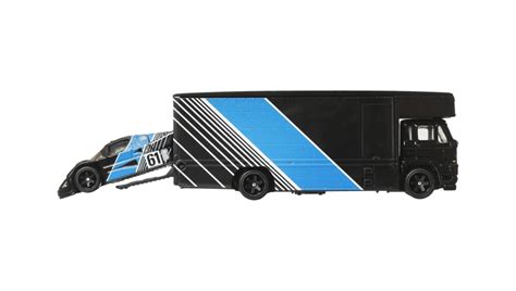 Машинка Premium Hot Wheels шт Sauber Mercedes C та Транспортер Fleet Flyer Team Transport