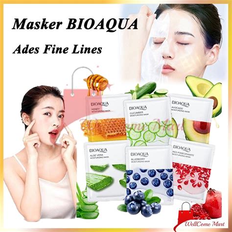 Jual Masker Bioaqua Sheet Mask Masker Wajah Masker Buah Kaya Rasa