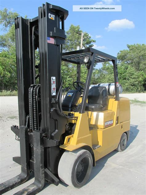 2003 Cat Gc55k Propane Forklift Lift Truck Fork Caterpillar Yale Hyster