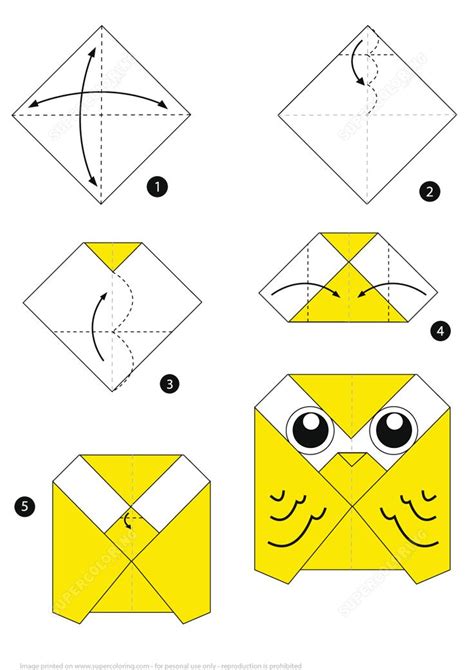 How To Make An Origami Owl Step By Step Instructions Free Printable Papercraft Templates